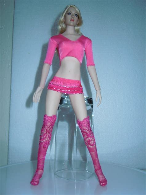 Ropa Sexi Rosa Para Figuras Hot Toys Phincen Pulg Mercado Libre