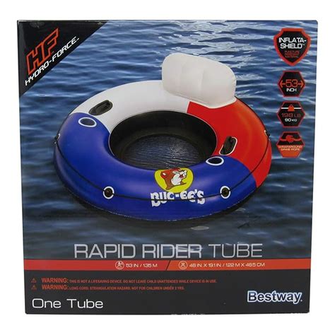 Buy Buc Ee S Red White Blue Tube Pool Outdoor Inflatable Float With