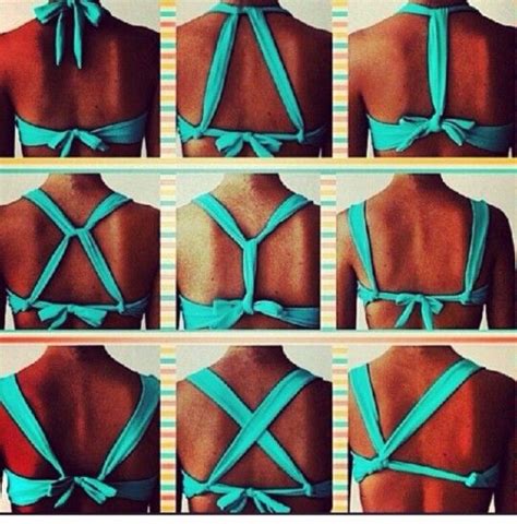 Formas F Ciles Para Usar Un Bikini Easy Ways To Tie Bikinis Ways To