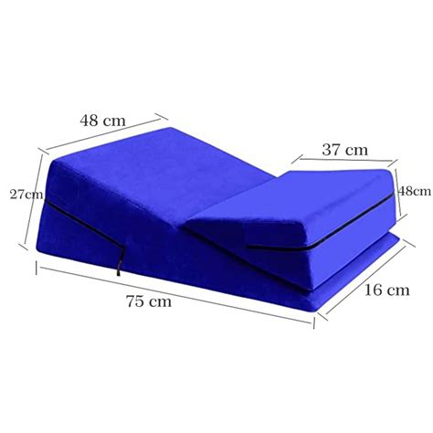 Customized Color Adjustable Wedge Fold High Density Foam Pillow Sex Bed