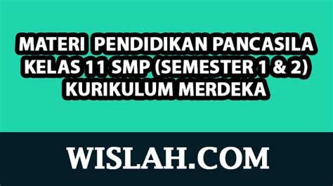 Kumpulan Materi Geografi Kelas Kurikulum Merdeka Semester Dan