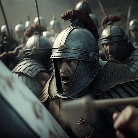 Battle of the Teutoburg Forest : r/MidJourneyHistory