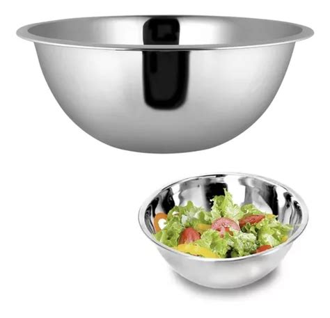 Bowl Inox Saladeira Cm Tigela Bacia Cozinha Parcelamento Sem Juros