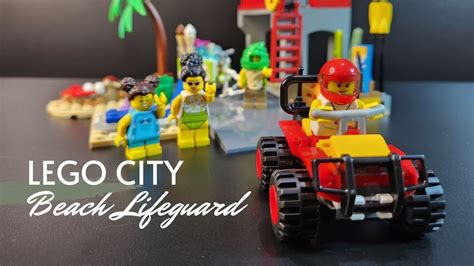 Lego Speed Build Lego City 60328 Beach Lifeguard Asmr Youtube