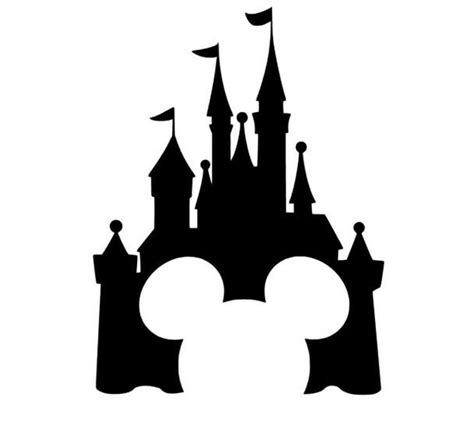 Mickey Castle Svg Disney Svg Mickey Svg Mickey Head Svg