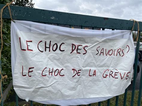 Manifestation Intersyndicale Contre Le Choc Des Savoirs Oneplanete