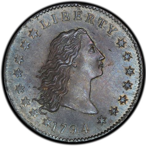 1794 Flowing Hair Silver Dollar Values and Prices - Past Sales ...