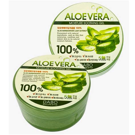 Dabo Aloe Vera Ml Moisture Soothing Gel Wowcosmetics