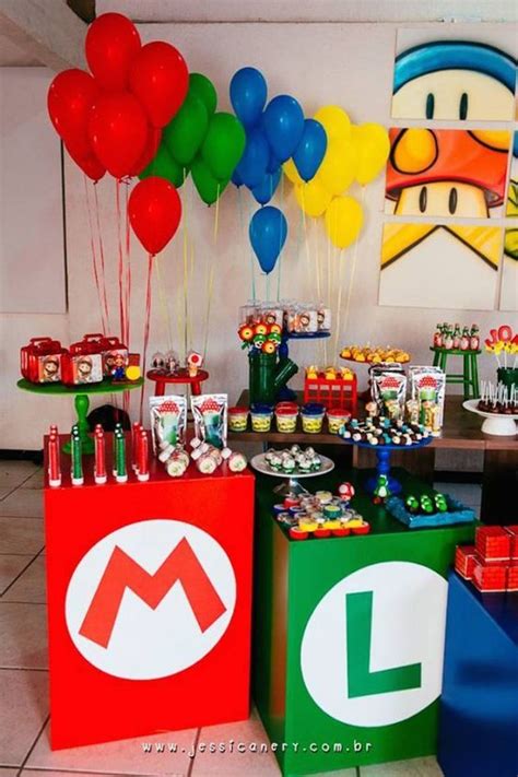 Decoracion De Fiesta De Mario Bros Baby Fiesta De Mario Bros Fiesta