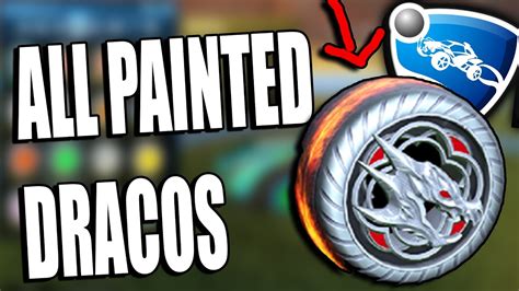 All Painted Draco Wheels Showcase Nitro Crate Trading Guide Rocket