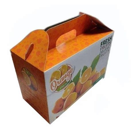 Single Phase Ply Corrugated Fruit Packaging Box At Rs Piece In New