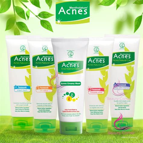 Jual Acnes Natural Care Facial Wash Creamy Wash Complete Oil