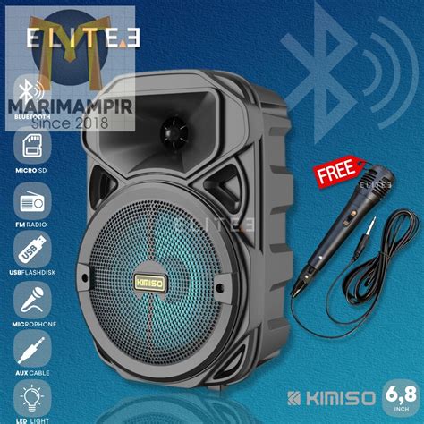 Jual Marimampir SPEAKER BLUETOOTH MIC MEGABASS 668 SERIES Hi Fi