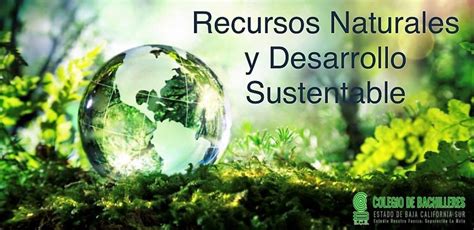 Recursos Naturales Y Desarrollo Sustentable Alumnos Cobach