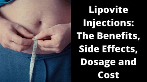 Lipotropic Injections Side Effects