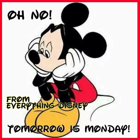 Pin By Simone Stein On Days Of The Week Monday Mickey Mouse Quotes