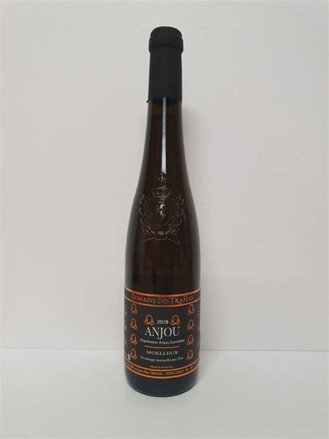 Anjou Blanc AOC moelleux cépage Chenin Domaine des Trahan