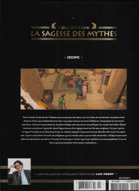 La Sagesse Des Mythes La Collection Hachette 22 Œdipe