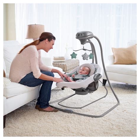 Купить укачивающий центр для новорожденных Graco 2 в 1 с доставкой по ...