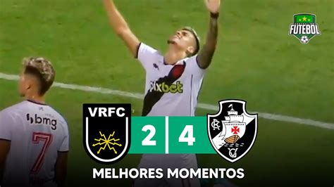 Volta Redonda 2 X 4 Vasco GOLS E MELHORES MOMENTOS Campeonato