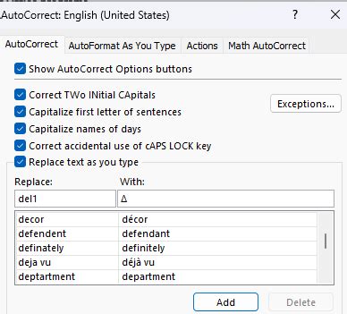 Insert the Delta Symbol (Δ) in Excel - 6 Quick Methods that Work