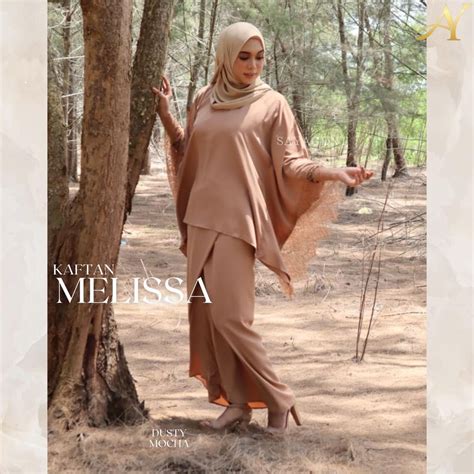 Free Postage Baju Kurung Kaftan One Set In Nude Brown Women S Fashion Muslimah Fashion Baju