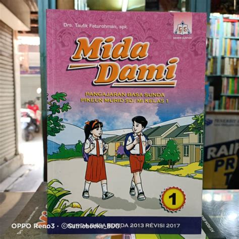 Jual BUKU MIDA DAMI BASA SUNDA KELAS 1 SD EDISI REVISI 2017 GEGER