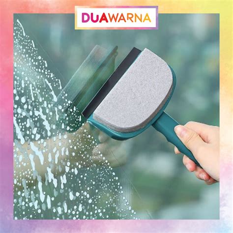 Jual DuaWarna Pembersih Kaca Keramik 2 In 1 Kamar Mandi Dapur Mobil