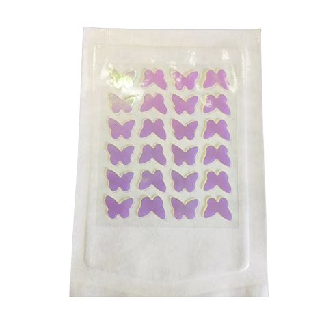 Hysent 20 Dots Hydrocolloid Patches For Acne Color Butterfly Shaped