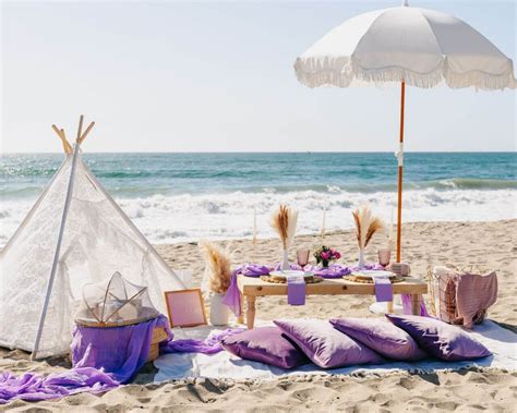 Luxury Beach Picnic Setup in Los Angeles | Picnic Makers