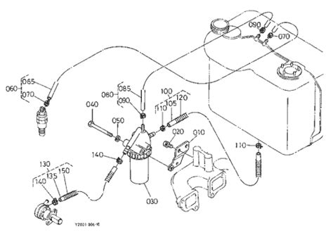 Kubota Fuel System Diagram