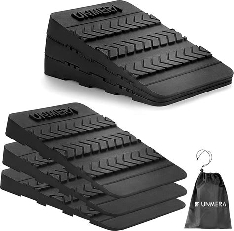 Eazy2hD Rubber Squat Wedge Block 4PCS For Heel Elevated Squat