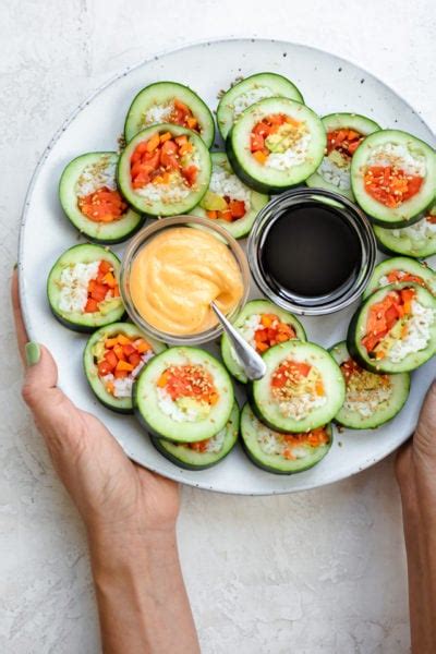 Cucumber Sushi Feel Good Foodie