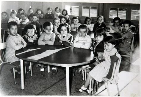 Photo de classe 1955 1956 Maternelle 2e année de 1955 école Des