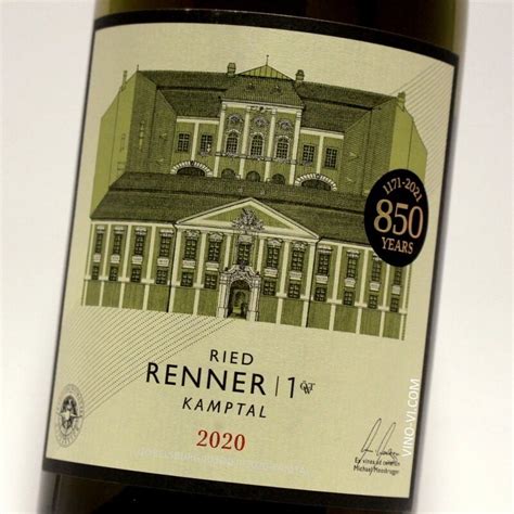 Schloss Gobelsburg Gr Ner Veltliner Renner Erste Lage