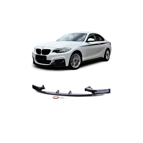 LAME AVANT M PERFORMANCE POUR PARE CHOCS PACK M POUR BMW SÉRIE 2 F22