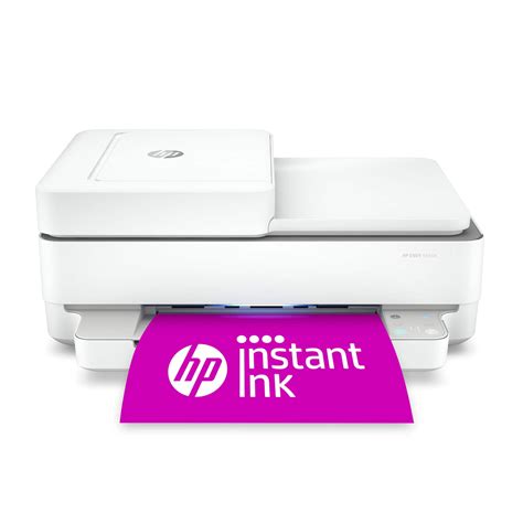 HP ENVY 6455e Wireless All-In-One Inkjet Printer with 3 months of Instant Ink Included with HP+ ...