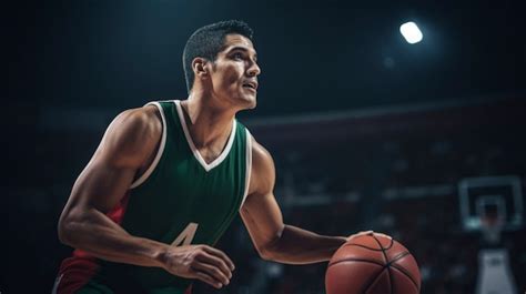 Retrato De Um Jovem Jogador De Basquete Foto Gr Tis