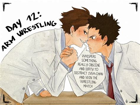 Pin By Kei Kurosaki On Haikyuuties Iwaoi Haikyuu Manga Haikyuu