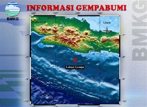 Inilah Pusat Gempa Hari Ini Menurut Bmkg Gempabumi Pangandaran