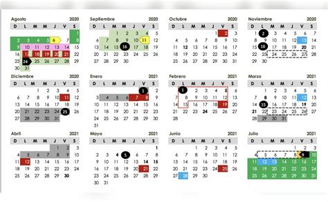 Calendario Escolar 2020 2021 Aprende En Casa 2 Preescolar