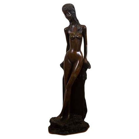 Art Deco Nouveau Modern Female Nude Bronze Decorative Figurative Sculpture For Sale At 1stdibs