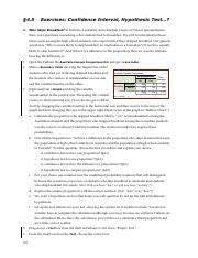 Ftm4 5 Exercises Confidence Intervals Or Hyothesis Tests Pdf 4 5