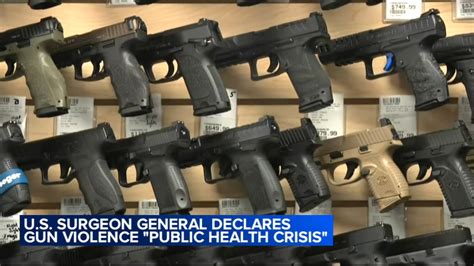 Gun Violence Is A Public Health Crisis In America Us Surgeon General