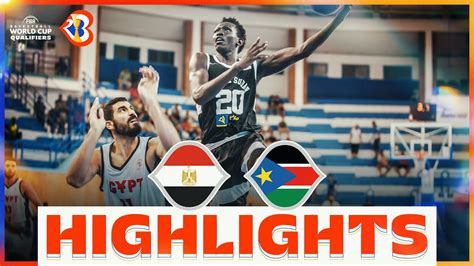 Egy Ssd Basketball Highlights Fibawc Qualifiers Youtube