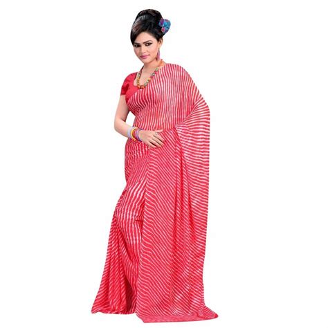 Aliza Red Saree At Rs Rklp Surat Id