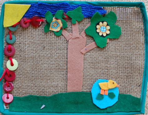 Sunnyside Art House Sewing On Hessian Burlap