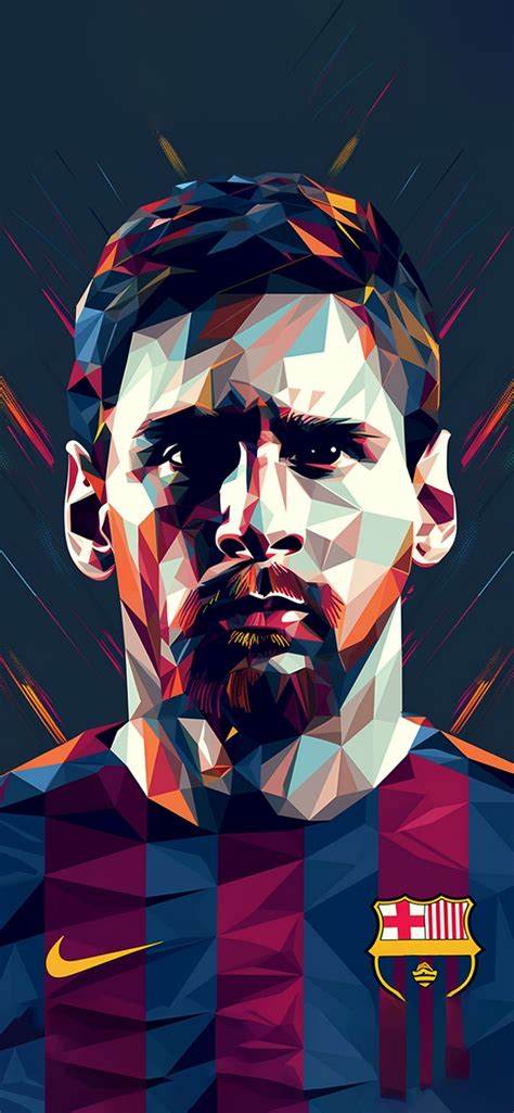 Messi Art Wallpaper Messi Wallpaper For Iphone K By Tlandiojerklicgehu