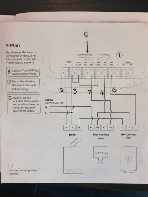 Replacing Honeywell St C With Tado Wireless Starter Kit V Tado