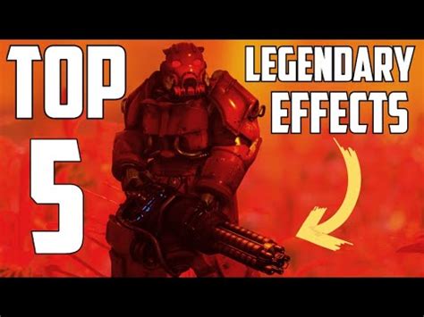 Fallout Top Best Legendary Effects Youtube